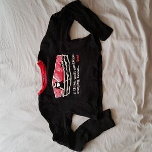 Emily The Strange cropped longsleeve Top